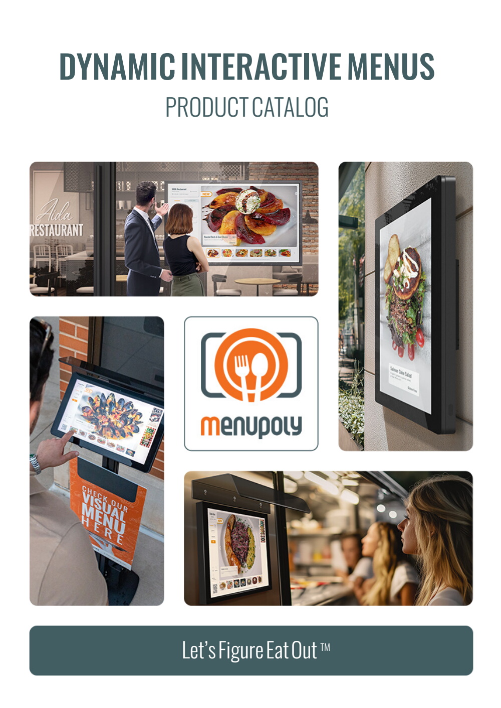 Digital Menu Display Catalog